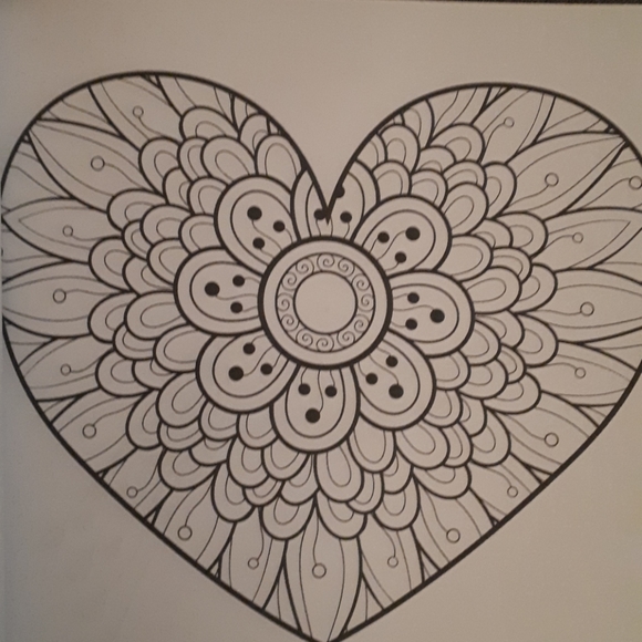Love Themed - Adult Colouring Book - Picture 6 of 8